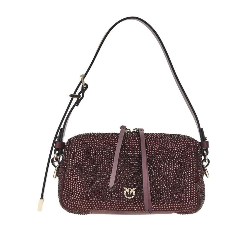 Pinko Women Full Strass Mini Crossbody Bag